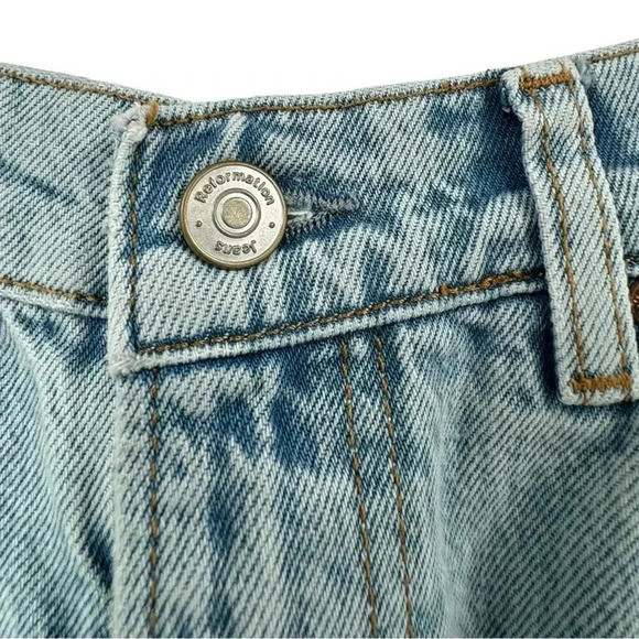 NEW Reformation Tazz Maxi Skirt Size 27 B2557 - Picture 4 of 6